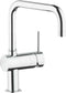 GROHE Minta - Keukenkraan - Draaibare hoge U-uitloop 360° - Chroom - 32488000