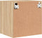 vidaXL - Tv-wandmeubel - 40,5x30x40 - cm - bewerkt - hout - sonoma - eikenkleurig