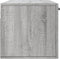 vidaXL - Wandkast - 100x36,5x35 - cm - bewerkt - hout - grijs - sonoma - eikenkleurig