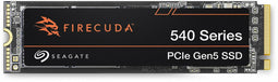 Seagate FireCuda 540 - SSD M.2 1TB - PCIe 5.0 9500MB/s Lezen 8500MB/s Schrijven