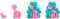 Hey Clay - interactieve speelklei - Rainbow Unicorn - Cloudy