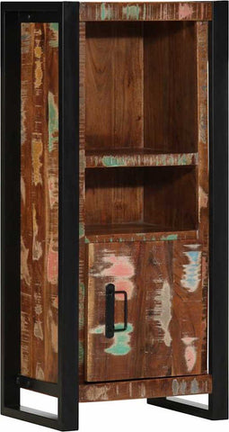 vidaXL - Badkamerkast - 40x30x90 - cm - massief - recycled - hout