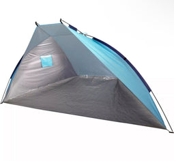 Beachshelter - 270x120x120 - UV50 bescherming - Blauw