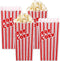 Rosenstein & Söhne Popcorn Bekers Set van 4 Rood