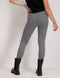 Only Taylor Dames Legging - Slim fit - Hoge elastische taille - Zwart met ruitprint