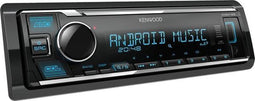 Kenwood KMM-125 - 1-DIN Autoradio - USB WMA MP3 FLAC - Zwart