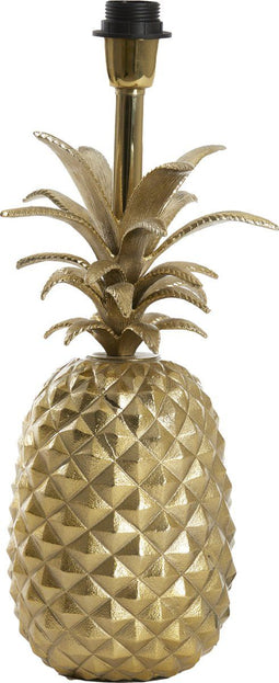 Light & Living Tafellamp Pineapple - 42cm - Goud - excl. kap