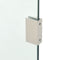 vidaXL - Zijpaneel - voor - deurluifel - 50x100 - cm - gehard - glas - transparant