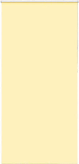 vidaXL - Rolgordijn - verduisterend - 100x210 - cm - stofbreedte - 95,7 - cm - geel