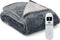 Infinity Goods Elektrische Deken - Warmtedeken - 2-Persoons - 180 x 160 cm - 10 Warmtestanden - Antraciet
