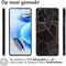 imoshion Hoesje Geschikt voor Xiaomi Redmi Note 12 Pro Hoesje Siliconen - imoshion Design hoesje - Meerkleurig / Black Graphic