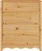 vidaXL - Ladeblok - 'DRAMMEN'76,5x40x91 - cm - Massief - Vurenhout