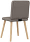 vidaXL - Eetkamerstoelen - draaibaar - 2 - st - stof - taupe