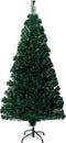 vidaXL - Kunstkerstboom - met - standaard - 120 - cm - glasvezel - groen