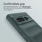 iMoshion Hoesje Geschikt voor Google Pixel 7 Pro Hoesje Siliconen - iMoshion EasyGrip Backcover - Donkergroen