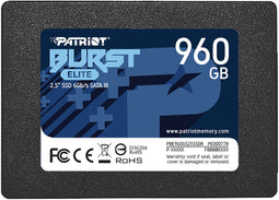 Patriot Burst Elite 960GB - SSD 2,5" - 450MB/s lezen 320MB/s schrijven - SATA-600