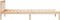 vidaXL - Bedframe - extra - lang - zonder - matras - massief - grenenhout - 100x220 - cm