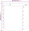 vidaXL - Plantenbak - 40x40x36 - cm - gepoedercoat - staal - grijs