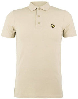 Lyle and Scott Sport - SS Polo - Ademend polyester - Beige 2XL