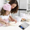 Kitchenwell KN359 - Digitale Precisie Keukenweegschaal - 1gr - 10kg - USB Oplaadbaar - Grijs