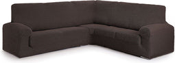 Bankbedekking Eysa ROC Bruin 110 x 120 x 450 cm Hoekpunt