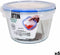 Hermetische Lunchtrommel Quttin Rond 2 L 20 x 20 x 13 cm (6 Stuks)