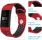 iMoshion Bandje Geschikt voor Fitbit Charge 4 / Charge 3 - iMoshion Siliconen sport bandje - Zwart