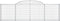 vidaXL - Schanskorven - 12 - st - gewelfd - 300x30x80/100 - cm - ijzer