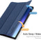 Dux Ducis Tablet Hoes Geschikt voor Lenovo Tab M10 (3rd gen) - Dux Ducis Domo Bookcase - Donkerblauw