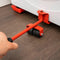 Hi Meubeltransportwielen set - met meubelheffer - Rood