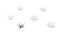 Trendform Magneetster - zilver - set van 6 stuks