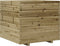 vidaXL - Plantenbak - 80x80x72 - cm - geïmpregneerd - grenenhout