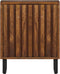 vidaXL - Nachtkastje - 40x30x50 - cm - massief - mangohout