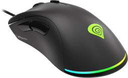 Genesis Krypton 200 - Gaming Muis - 6400 DPI RGB Verlichting - Zwart