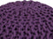 CONRAD - Poef - Paars - Katoen