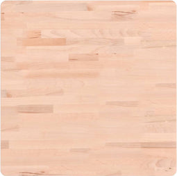 vidaXL - Tafelblad - vierkant - 60x60x2,5 - cm - massief - beukenhout