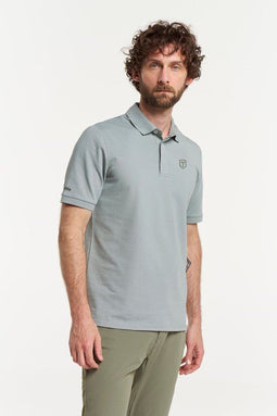 Tenson TXlite Blend - Polo - Sneldrogend - Lichtgrijs