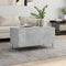 vidaXL - Salontafel - 90x44,5x45 - cm - bewerkt - hout - betongrijs