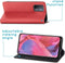iMoshion Hoesje Geschikt voor Oppo A74 (5G) / A54 (5G) Hoesje Met Pasjeshouder - iMoshion Slim Folio Bookcase - Rood
