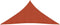 vidaXL - Zonnezeil - 160 - g/m² - 4,5x4,5x4,5 - m - HDPE - terracottakleurig