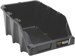 Perel Stapelbak - Stapelbaar - Kunststof 217 x 360 x 155 mm - Zwart