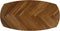 HSM Collection Salontafel Visgraat 120cm Donker Naturel/Zwart Eiken/Metaal