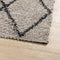 vidaXL - Vloerkleed - PAMPLONA - shaggy - hoogpolig - 240x340 - cm - beige - antraciet
