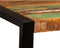 vidaXL - Eettafel - 120 - cm - massief - gerecycled - hout