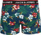 JACK&JONES ADDITIONALS JACFLOWER TRUNKS - Boxershorts - 3-pack - Zwart (3 stuks)