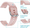 iMoshion Bandje Geschikt voor Garmin Vivoactive 4L - iMoshion Siliconen bandje - Roze