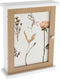 Versa Sleutelkastje Versa Blommor Hout Mdf 6,5 X 26 X 20 Cm