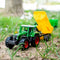 Siku Fendt tractor met Krampe kiepwagen speelgoedtractor metaal/kunststof groen/geel afneembare cabine kiepbak aanhanger met rubberen lichtlopende wielen trekhaak