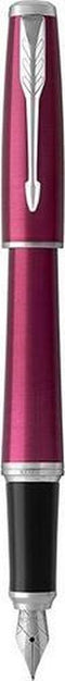 Parker Urban vulpen | Vibrant Magenta | Medium penpunt met blauwe inkt | Geschenkdoos | Geschenkdoos