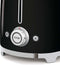 Smeg TSF02BLEU - Broodrooster - 1500W 2 sleuven 6 bruining-niveaus - Blauw